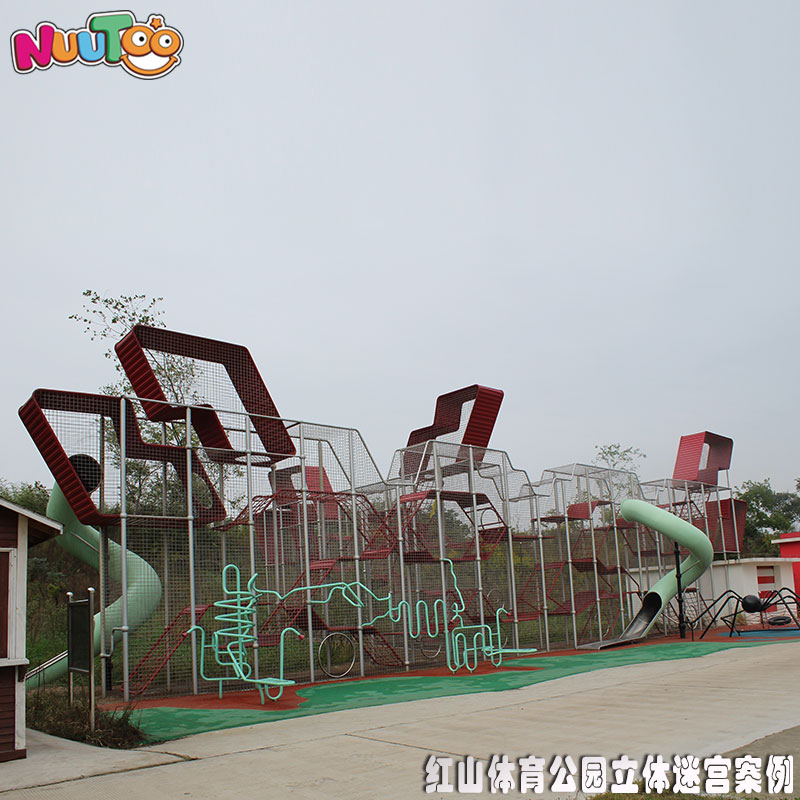 Yangzhou Hongshan Sports Park no power non-standard amusement project engineering case