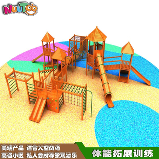 Letu non-standard play wood series physical fitness training
