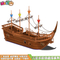 Wooden pirate ship Large pirate ship rides Outdoor play equipment manufacturers custom LE-HD008