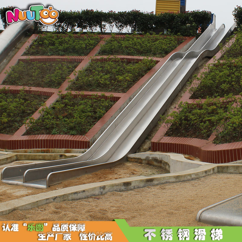 Hangzhou West Lake Scenic Area Slope Stainless Steel Slide_Letu Non-standard Amusement Equipment