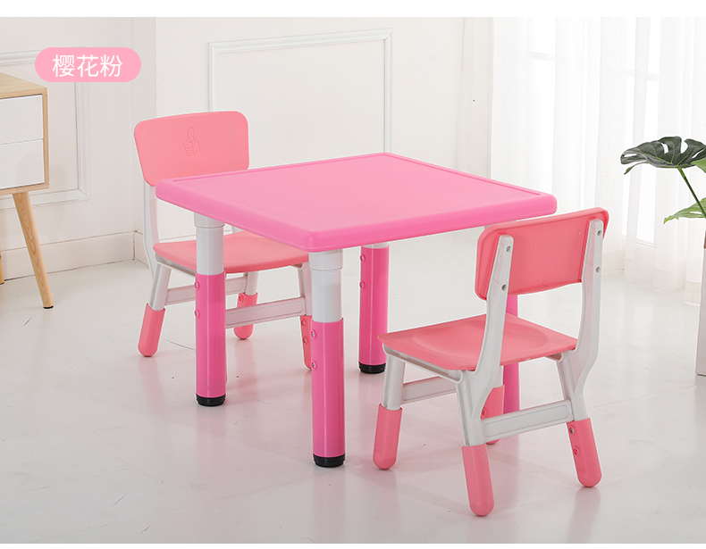 Children's table and chair study table and chair set simple household kids student writing desk homework desk combination can be raised and lowered