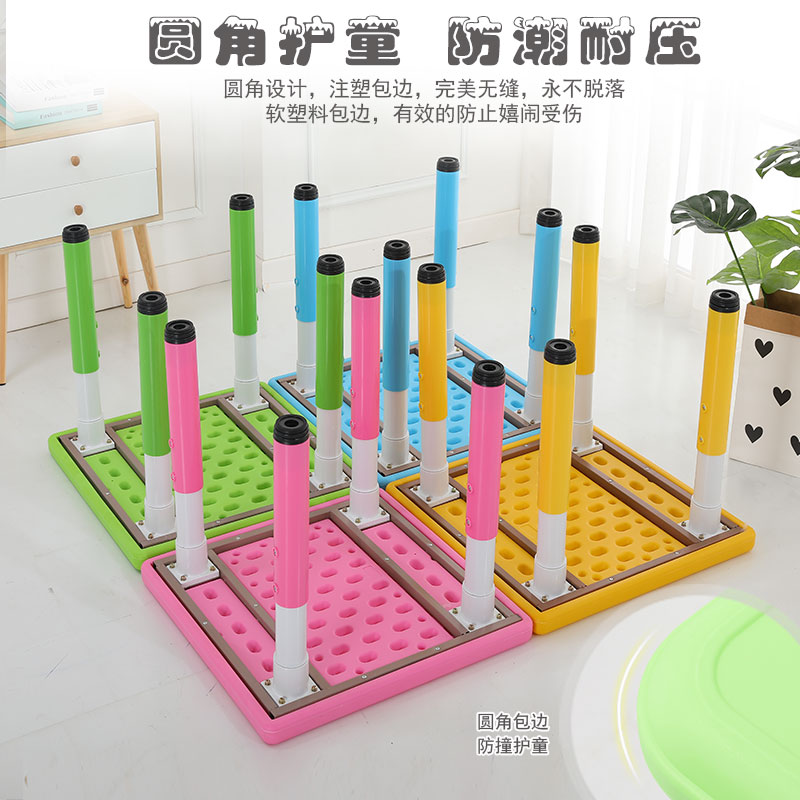 Lifting square table children's playground supporting facilities_letu non-standard amusement